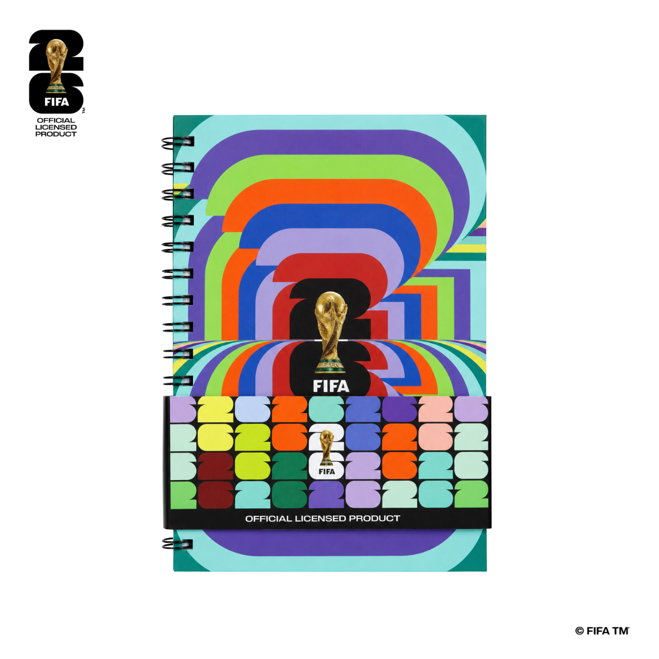 FIFA World Cup 2026™️ Official Licensed Product | Spiral Notebook – QFA ...