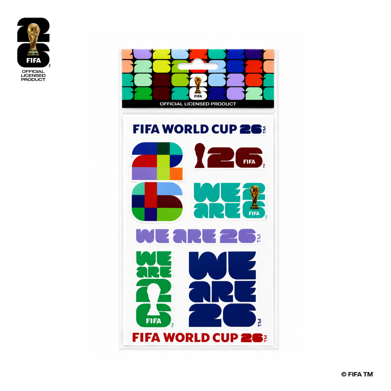 FIFA World Cup 2026™️ Official Licensed Product | Sticker pack – QFA STORE