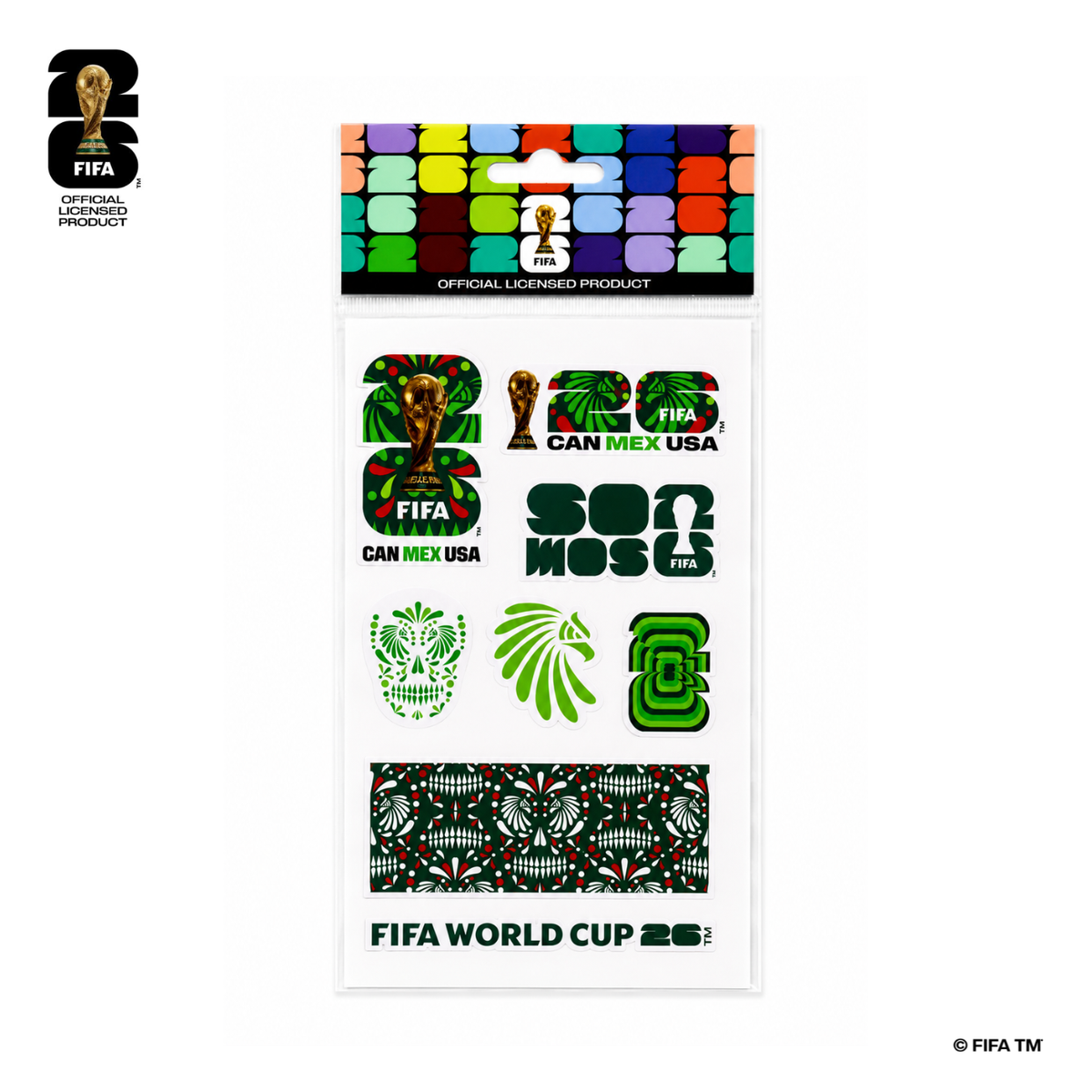 FIFA World Cup 2026™️ Official Licensed Product | Mexico Range Sticker ...
