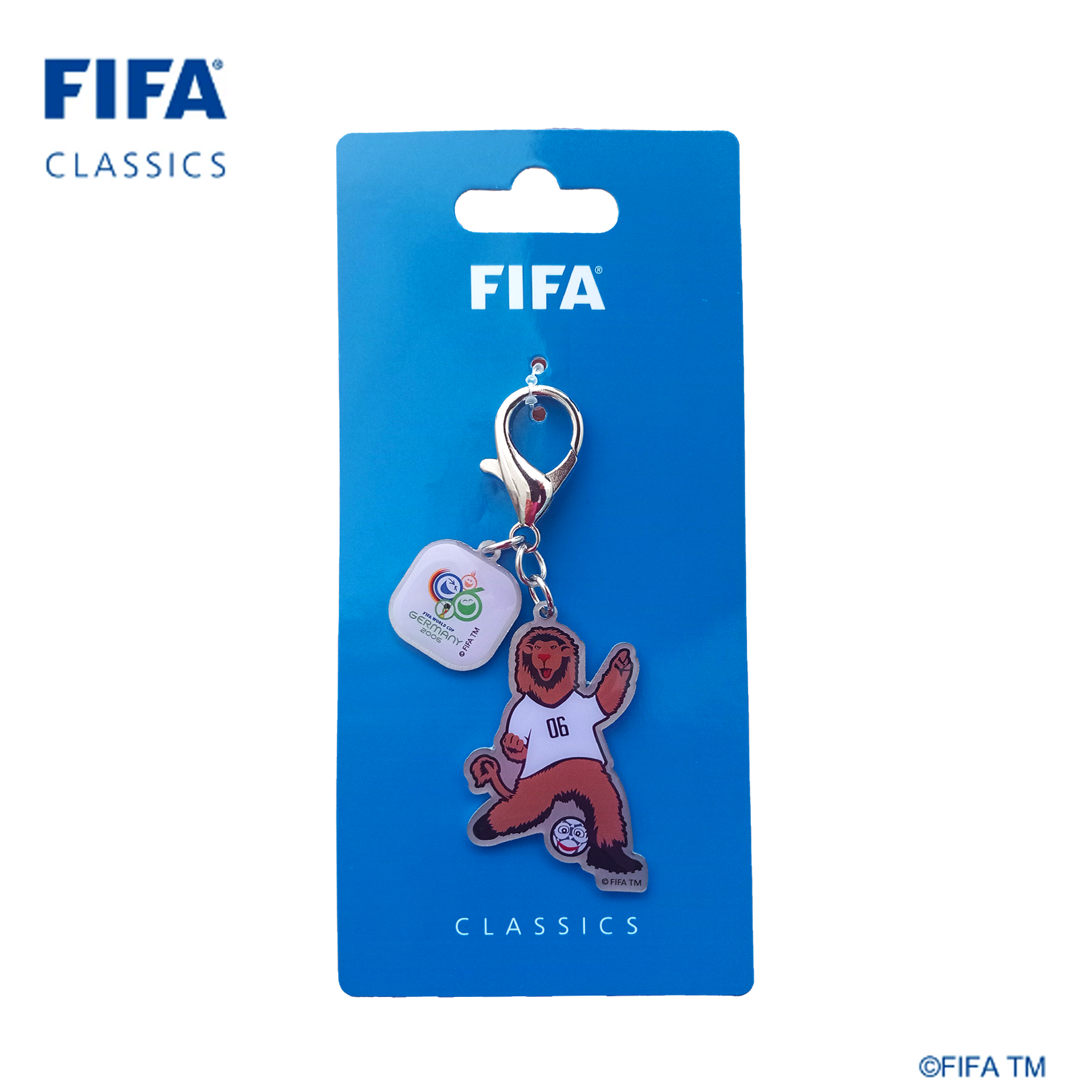 Mascot keychain with Poster Sticker|Germany - 2006 | FFC-KC-0007-2006