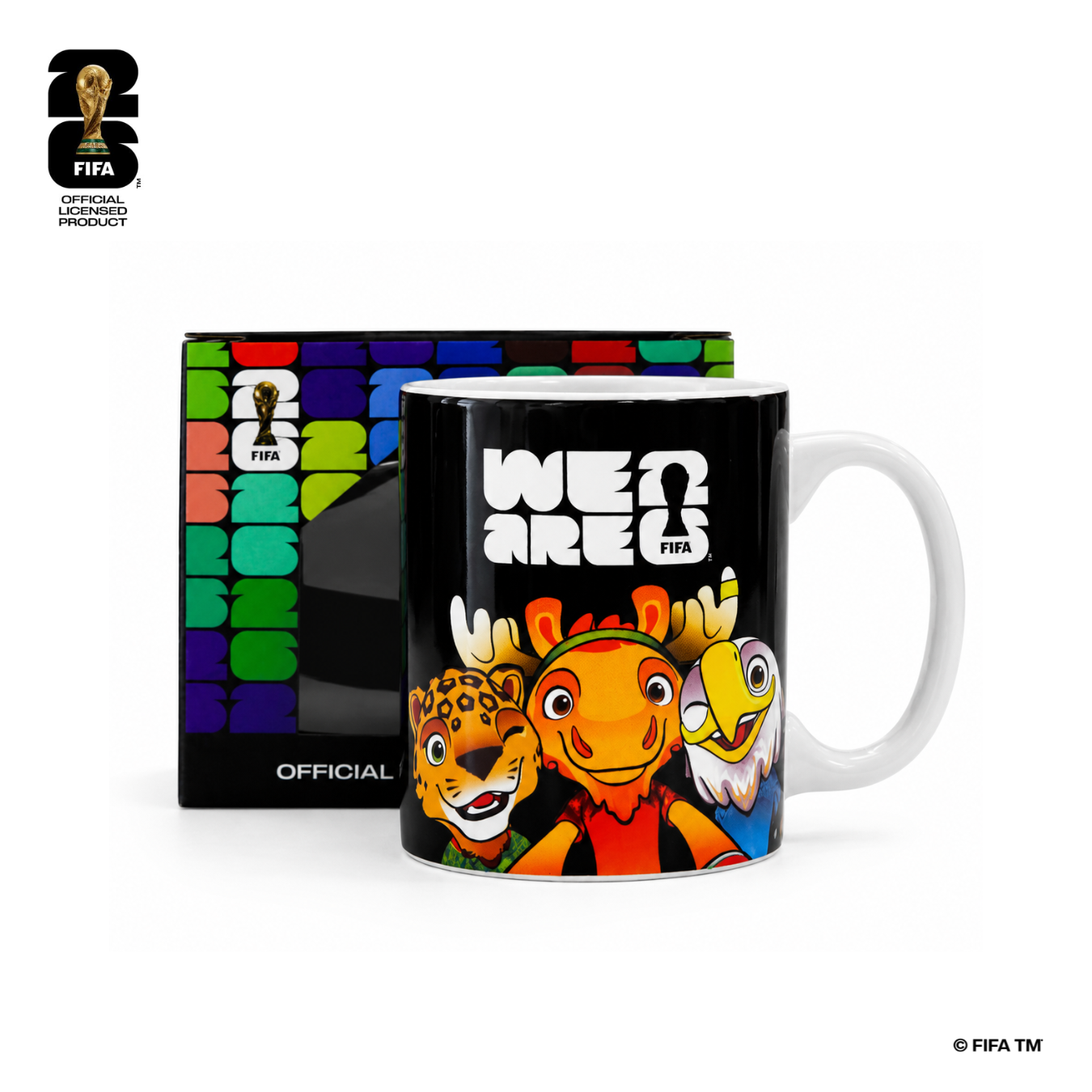 FIFA World Cup 2026™️ Official Licensed Product | Mascot Range Ceramic Mug
