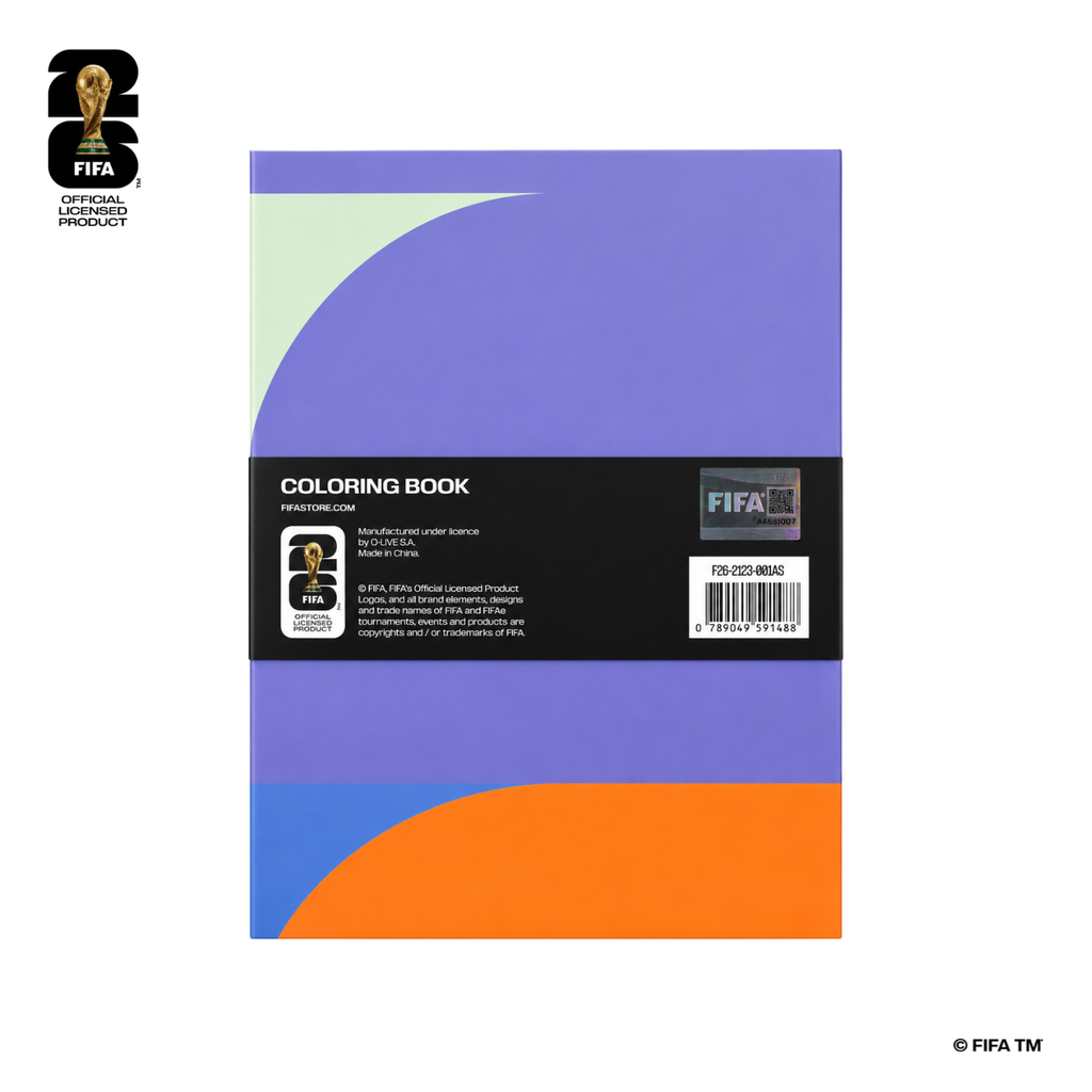 FIFA World Cup 2026™️ Official Licensed Product | Mascot Coloring Book