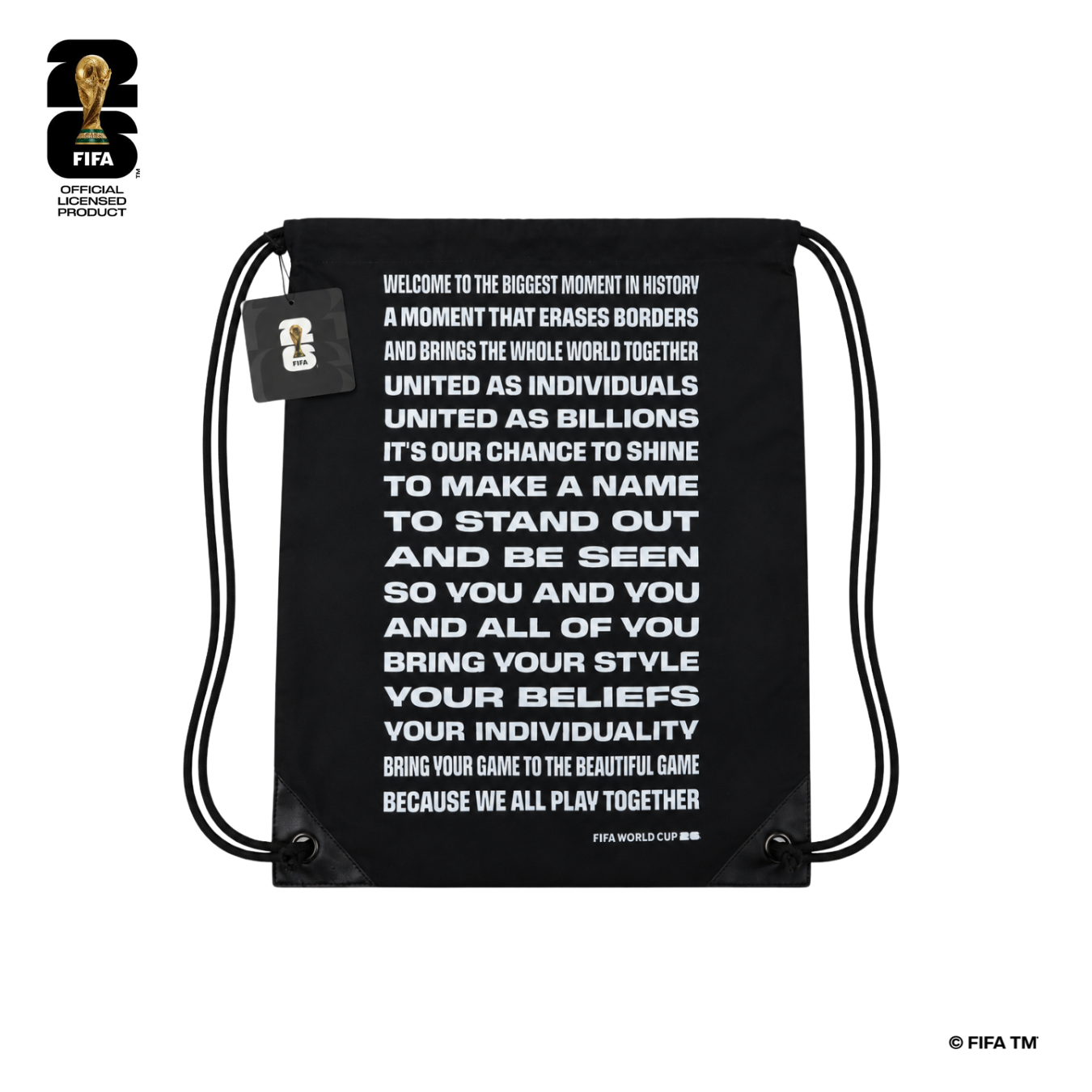 FIFA World Cup 2026™️ Official Licensed Product | Drawstring Bag