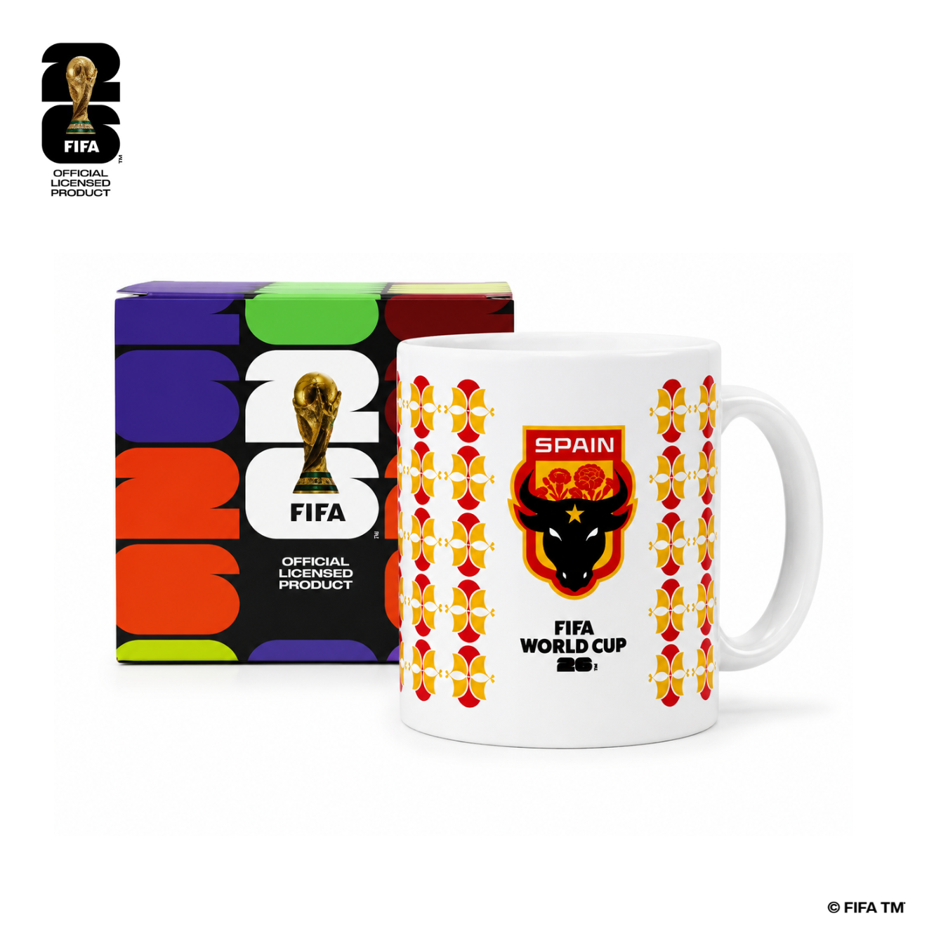FIFA World Cup 2026™️ Official Licensed Product | Ceramic Mug Spain