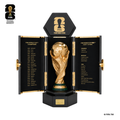 Limited Edition Trophy Replica 26cm & Premium Box with Certificate | FIFA World Cup 2026™️ Official Licensed Product