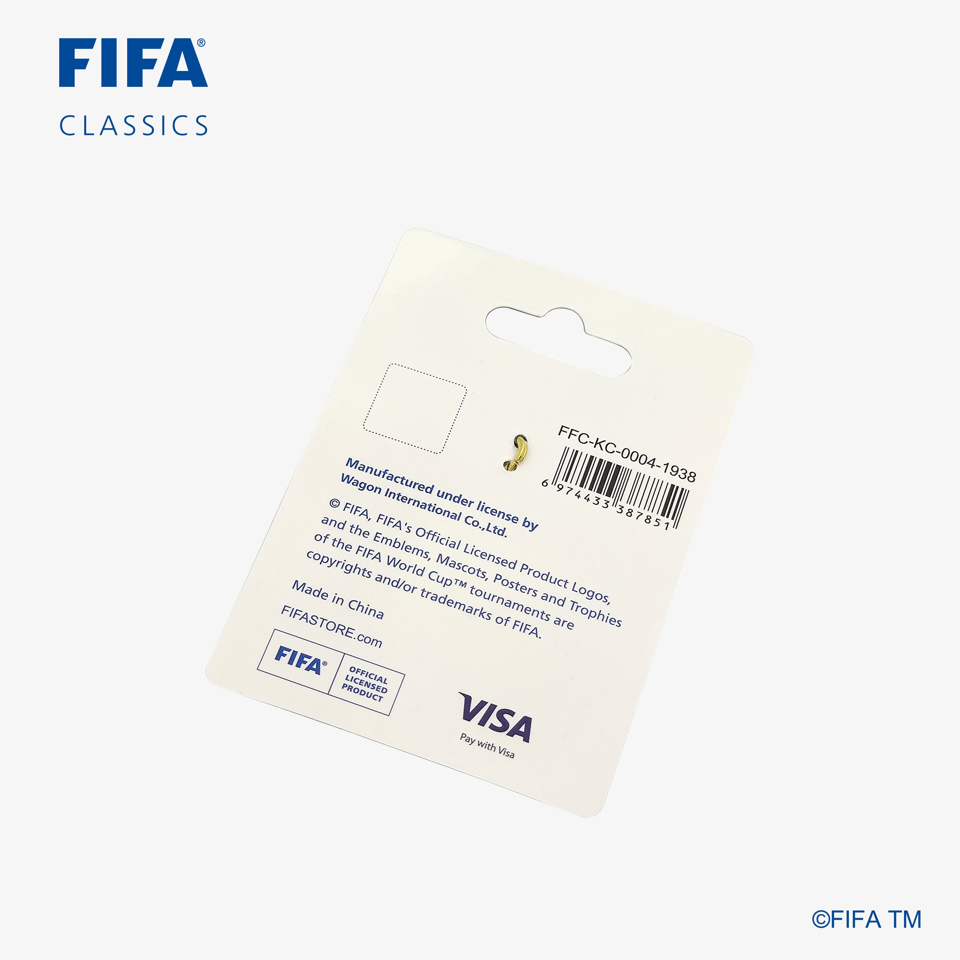 Official Emblems Keychain|France - 1938