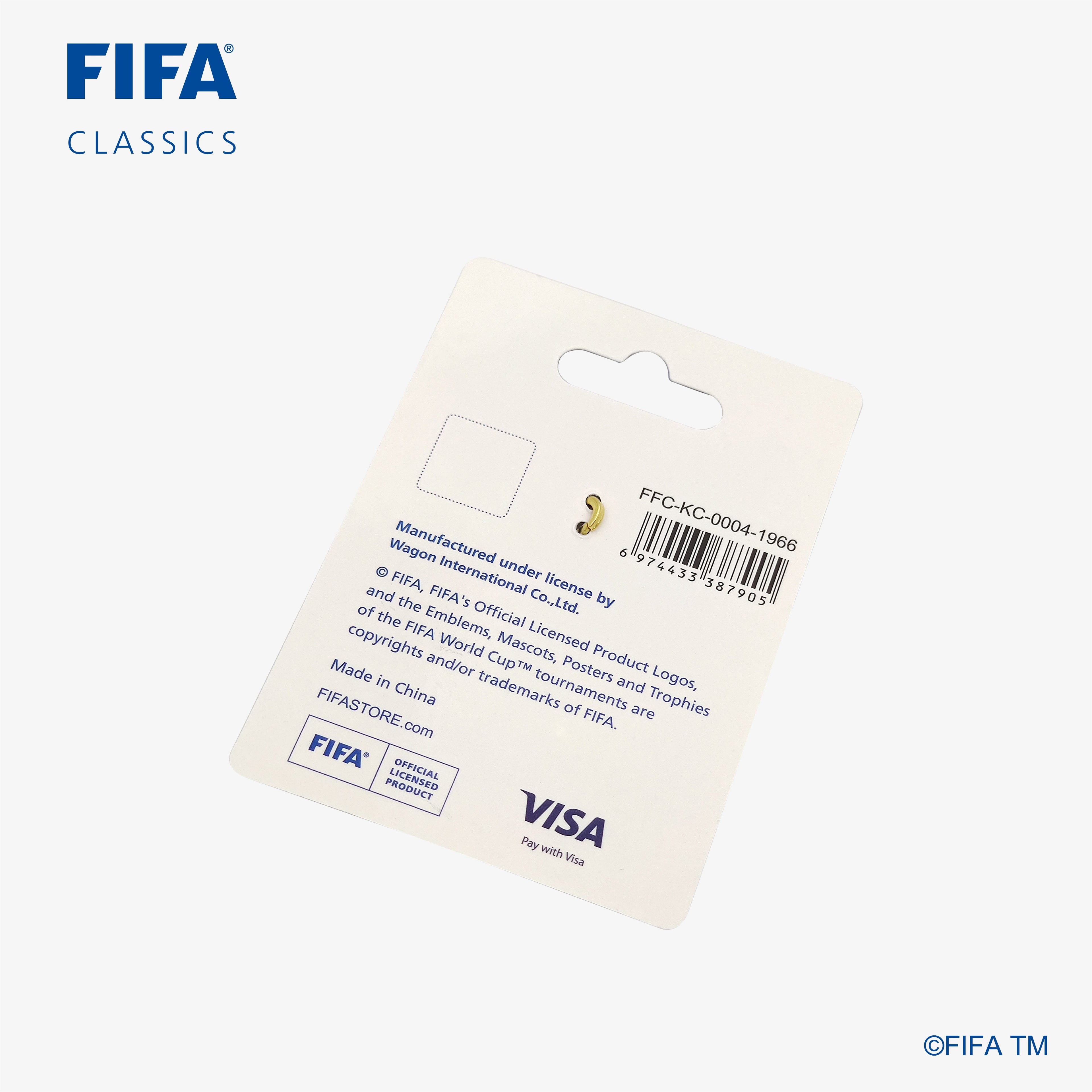 Official Emblems Keychain|England - 1966