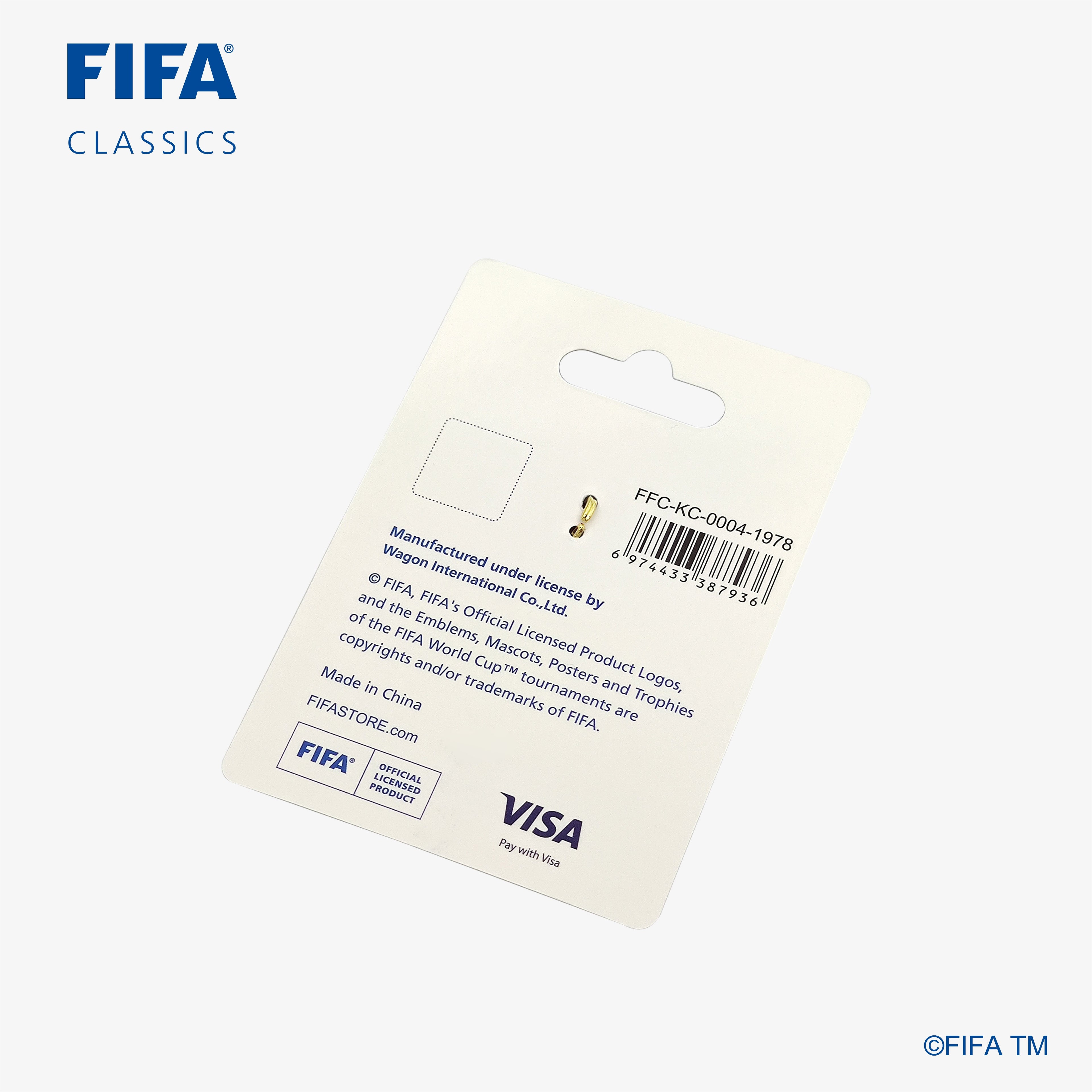 Official Emblems Keychain|Argentina - 1978