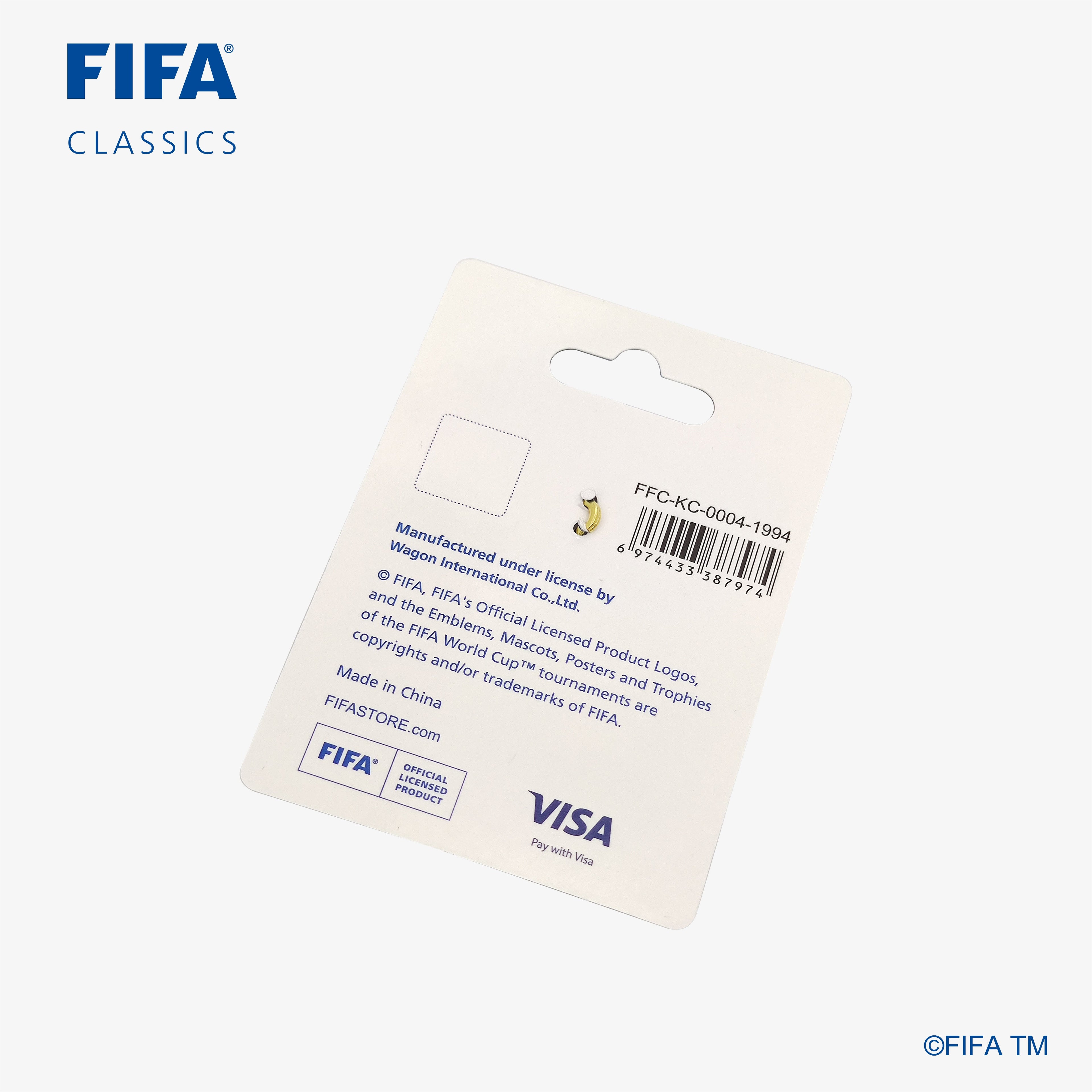 Official Emblems Keychain|USA - 1994