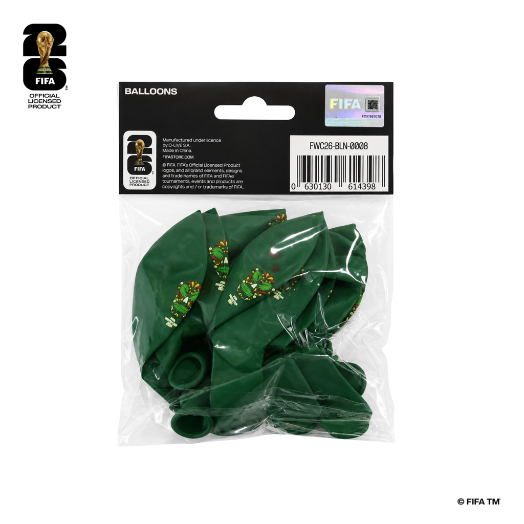 FIFA World Cup 2026™️ Official Licensed Product | Mexico Range Balloon Pack