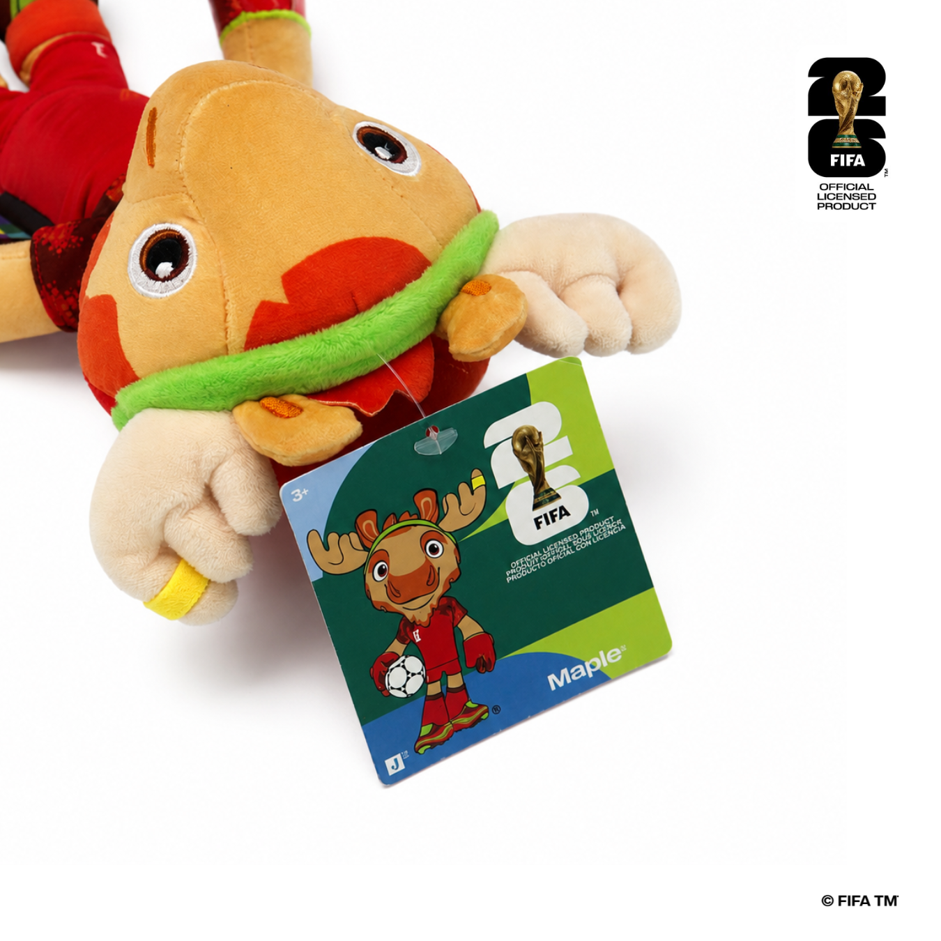 FIFA World Cup 2026™️ Official Licensed Product | 8" Plush Mascot Canada