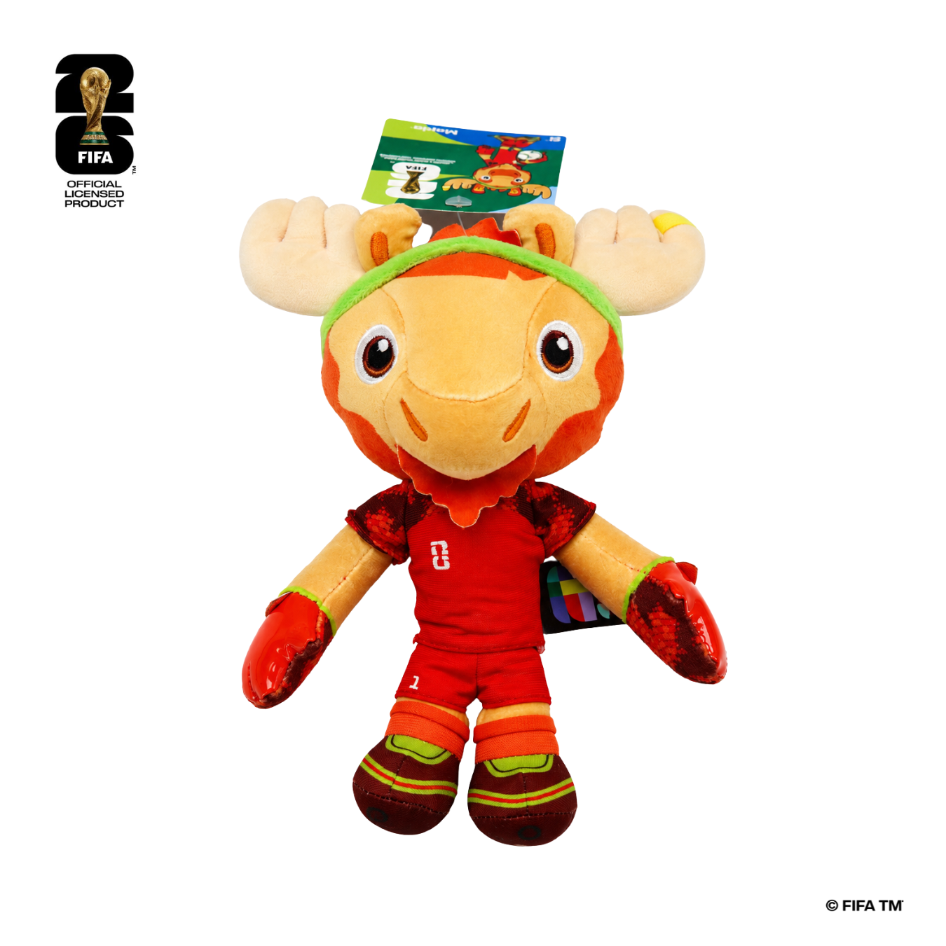 FIFA World Cup 2026™️ Official Licensed Product | 8" Plush Mascot Canada