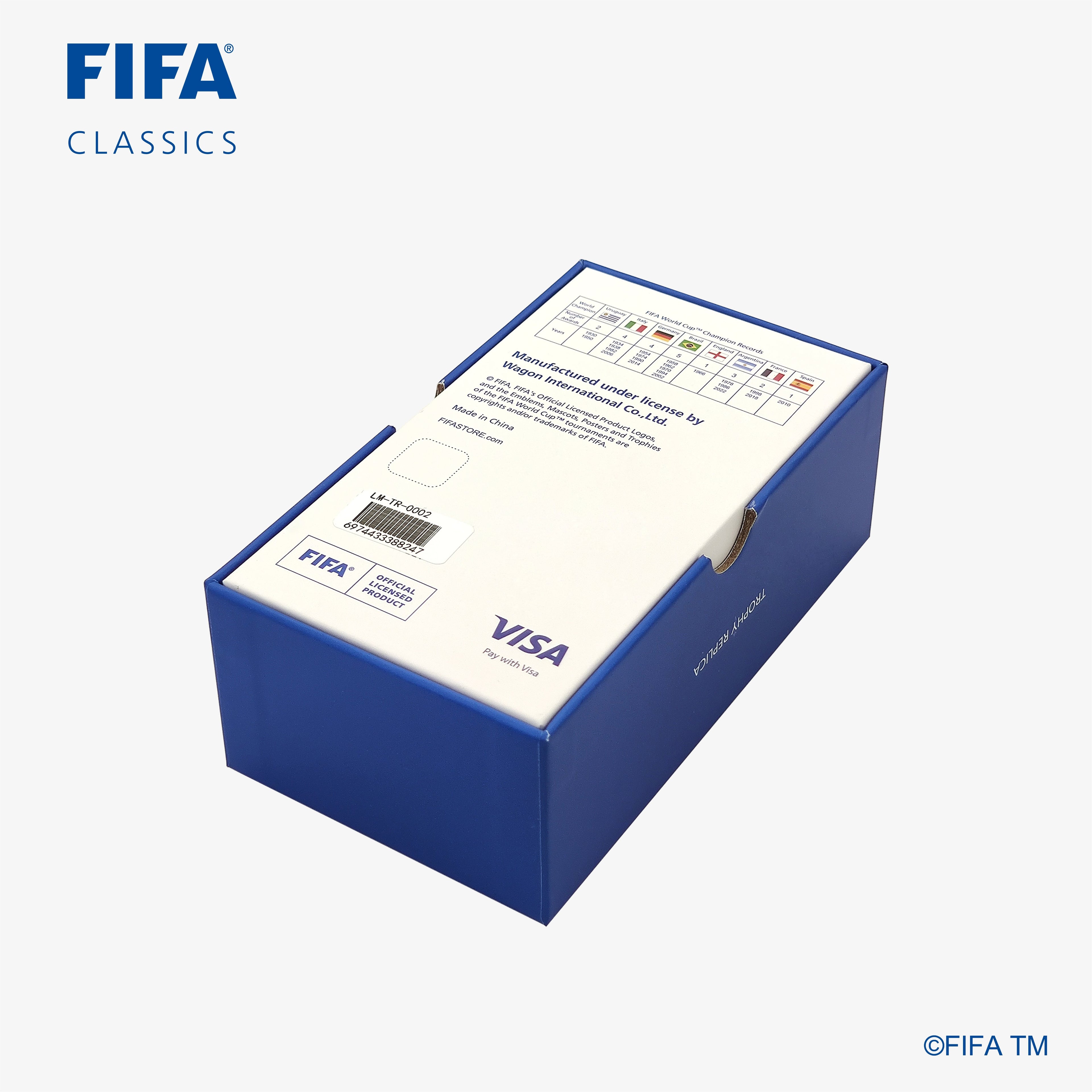 FIFA Classics Jules Rimet Trophy Replica 100mm