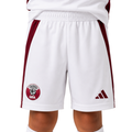Qatar 2024 Kit Youth Home Shorts White