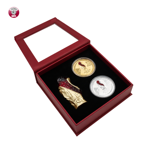 Amir Cup 2025 Coin & Trophy Set